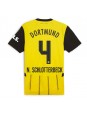 Borussia Dortmund Nico Schlotterbeck #4 Hjemmedrakt 2024-25 Korte ermer